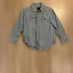 Ralph Lauren チェック柄キッズ長袖シャツ 4T
