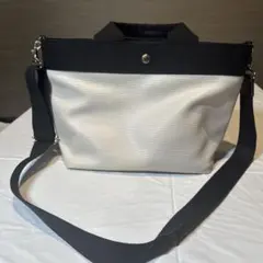 【美品】TOPKAPI 撥水　リプル ナイロンポーチ付き ショルダーバッグ