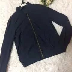 green label relaxing ノーカラーブルゾン ネイビー 40