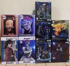 【新品・未開封】 鬼滅の刃 プライズフィギュア まとめ売り 9体セット