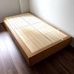 無印良品 収納ベッド シングル オーク材
