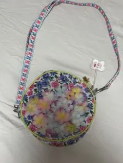 fafa フェフェ　花柄 ラウンドポシェットのサムネイル