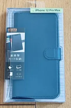 iPhone 12 Pro Max 用 TPUケース 青