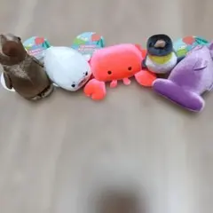 海の生き物 ぬいぐるみ 5体セット