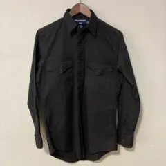 90s ポロスポーツ ブラックシャツ S ストレッチ ラルフローレン マレーシア
