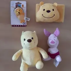 プーさん＆ピグレット ぬいぐるみセット
