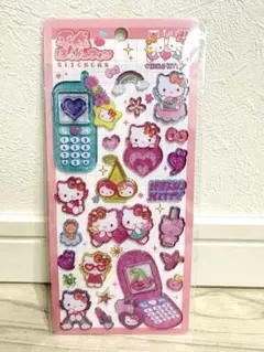 【国内正規品】平成はっぴーフォン　ハローキティ ステッカー