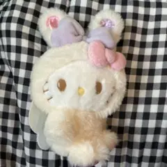 新品 ハローキティ ぬいぐるみ リボン付き イースター - メルカリ