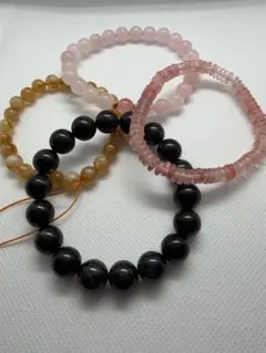 天然石ブレスレット　お買い得4点セット