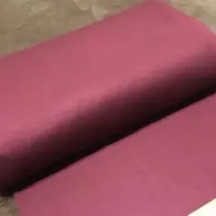 シルクニット ハギレ 輪 41×40cm ワインレッド ⑤
