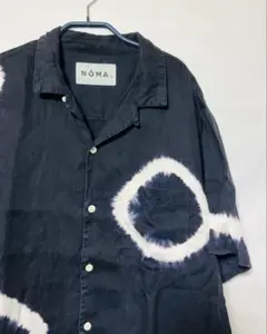 【美品・Lサイズ】NOMA T.D. Summer Shirt Tiedye 黒