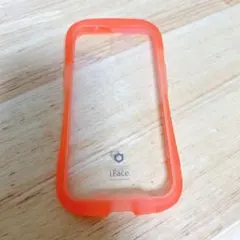 iFace iPhone14用　クリアオレンジ