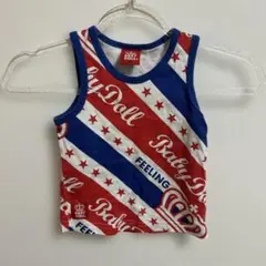 BABY DOLL ノースリーブタンクトップ 80