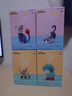 僕のヒーローアカデミア fluffy puffy 4体セット
