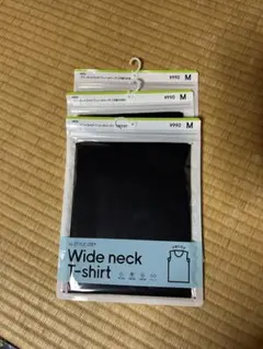 GU 3つ スタイルドライフリーカットワイドネックT