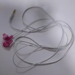 Panasonic イヤホン ピンク　片方透明カバーなしのサムネイル