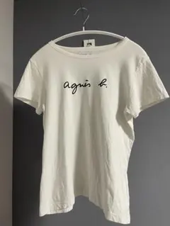 agnès b. ホワイト Tシャツ サイズT2