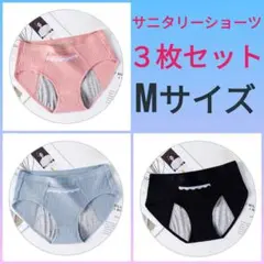 【送料無料】【即日配送】【新品未使用品】サニタリーショーツ 3点セット