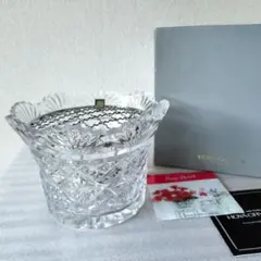 HOYAクリスタル ローズボウル　花器　花瓶　フラワーベース