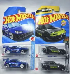 ホットウィール プレミアム2パック スバル インプレッサ ＆ WRX STI