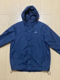 FILA マウンテンパーカー ナイロン ジャンパー ネイビー