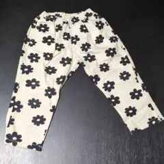 【美品】花柄長ズボン 100cm　f.o.kids シェフパンツ