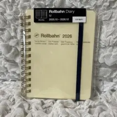 Rollbahn Diary M 2026年版 月間スケジュール