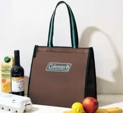 【開封発送】InRed付録・CoIeman撥水加工マチ広クーラートートバッグ