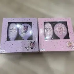 LiccA×My Melody Kuromi おめかしミラー&ブラシセット