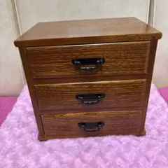 美品 昭和レトロ からくりたんす 箪笥 小物入れ 小引き出し 和風箪笥