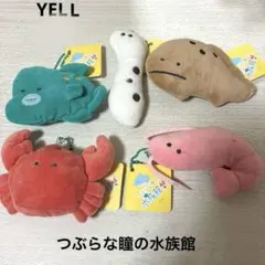 つぶらな瞳の水族館 ぬいぐるみ キーホルダー まとめ売り