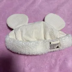 東京ディズニーリゾート ミッキー帽子 ファンキャップ 白