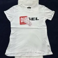 DIESEL 半袖Tシャツ ホワイト ロゴデザインのサムネイル