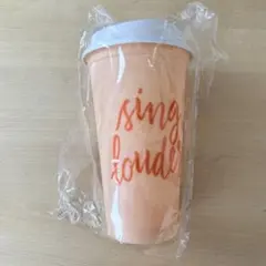 【新品未使用】スタバ リユーザブルタンブラー 「Sing Louder」