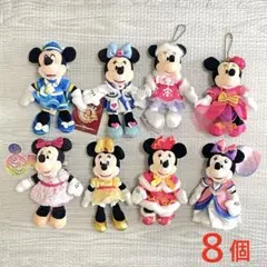 東京ディズニーランド　東京ディズニーシー　ぬいぐるみバッジ　ミニーマウス