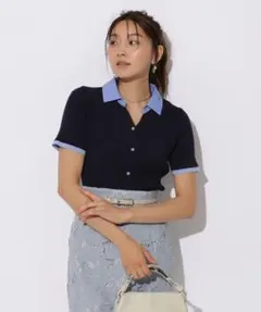 新品未使用タグ付き Apuweiser-riche シャツレイヤードニット - メルカリ