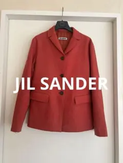 JIL SANDER オレンジ ボタン付きジャケットのサムネイル