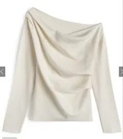 新品未使用GRL ワンショルダーニットトップス(fo2166)