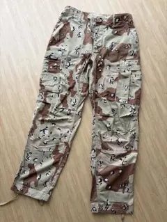【vintage】80年代　M-65カーゴパンツ　チョコチップカモのサムネイル
