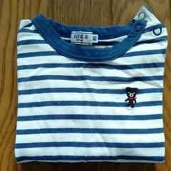 ミキハウス ダブルB 80 長袖 シャツ tシャツ