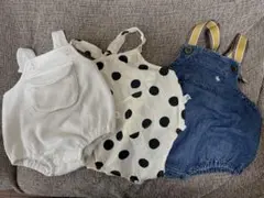 ロンパース3点セット　60〜70