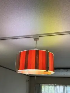昭和レトロ ペンダントライト ストライプ柄のサムネイル