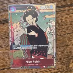 ワンカードゲーム1st anniversary set ニコ・ロビン浮世絵