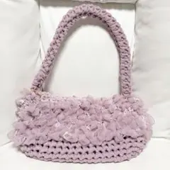 フリルバック　フェアリア　オールドローズ　ピンク　ハンドメイド