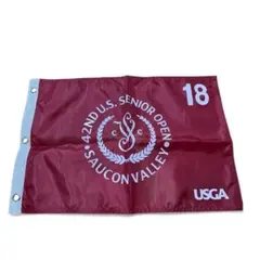 【非売品】ゴルフ　全米シニアオープン　フラッグ