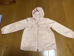 ミキハウス　薄いピンク フリル付きジャケット　120cm