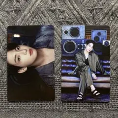 ジョングク 韓国限定 BTS BE 未公開 ラキドロ トレカ2枚