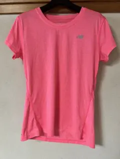 【美品】ニューバランス Tシャツ ピンク Lサイズのサムネイル