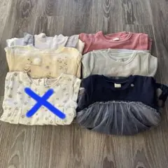 キッズ トレーナー セット 100センチ　petit main 5着