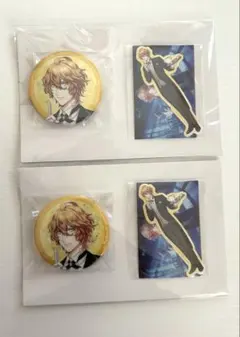 うたプリ　ブロッコリーオンラインくじ　四ノ宮那月　缶バッジ　ステッカー